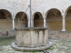 Particolare del chiostro dell'Ex Convento di San Francesco a Monsampolo del Tronto