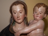 Museo d'arte Sacra di Force particolare della Madonna con bambino di Simone de Magistris